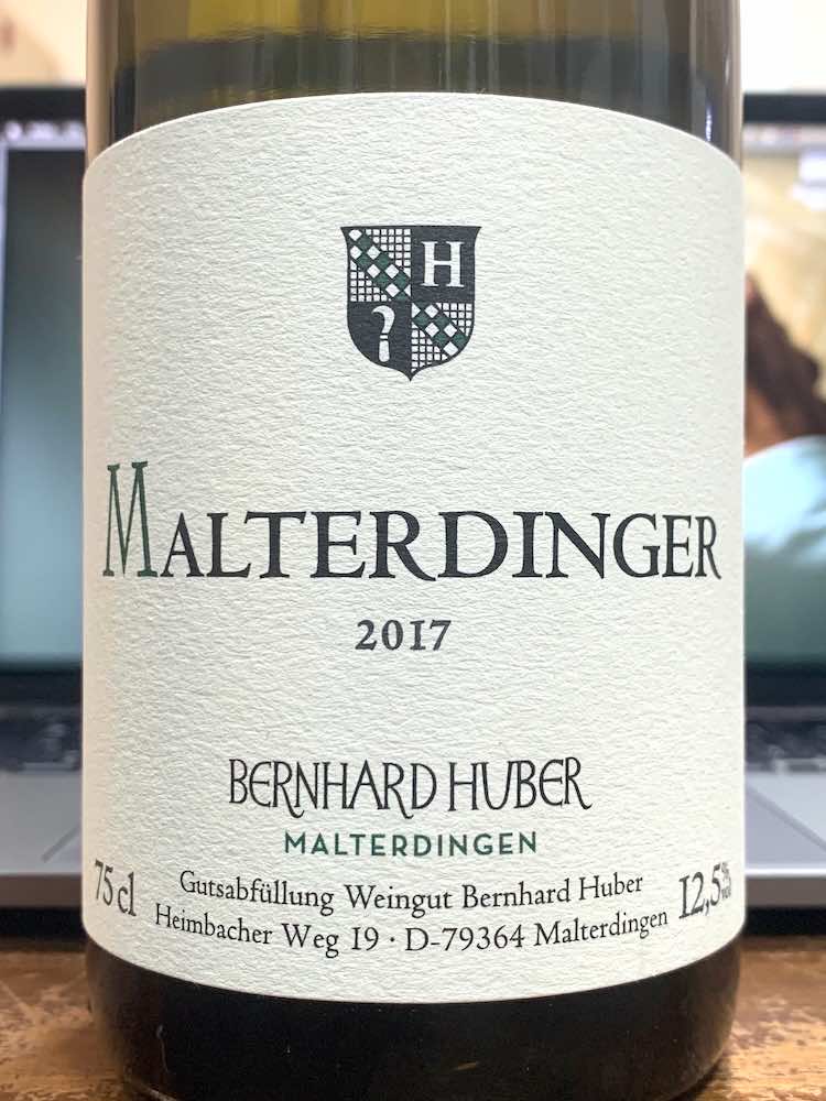 Bernhard Huber Malterdinger Wei&szlig;burgunder Chardonnay 2017