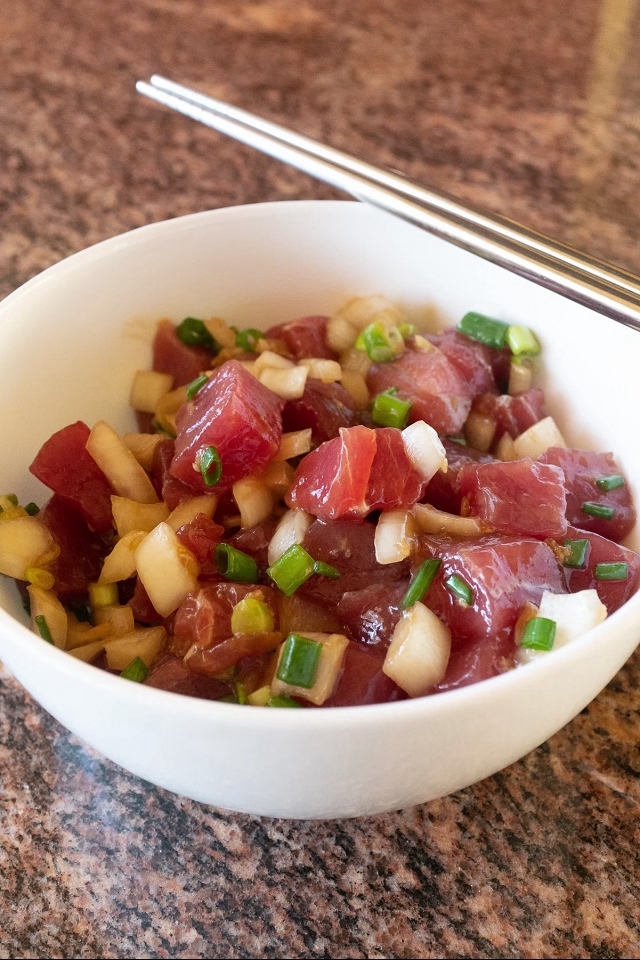 하와이안 건강식 ‘참치 포케’ VIDEO: Tuna Poke Recipe