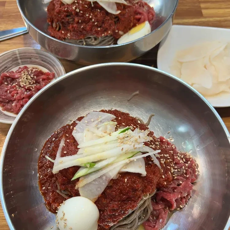 미락육회막국수 이미지