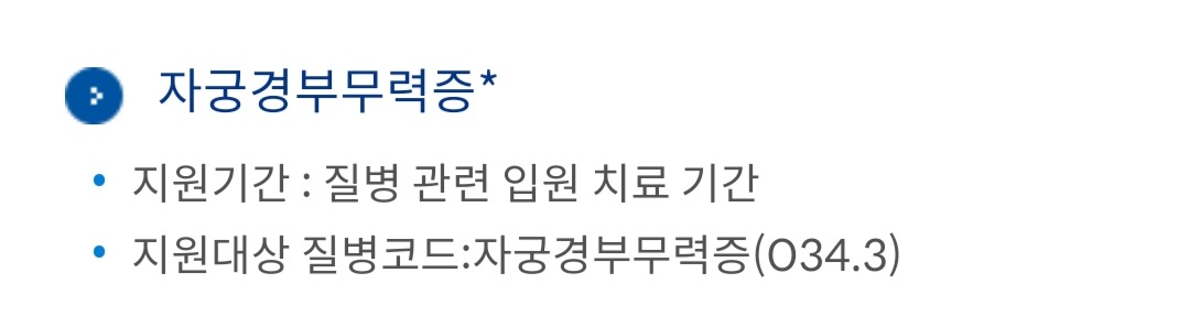  고위험 임산부 의료비지원(feat.자궁경부무력증)