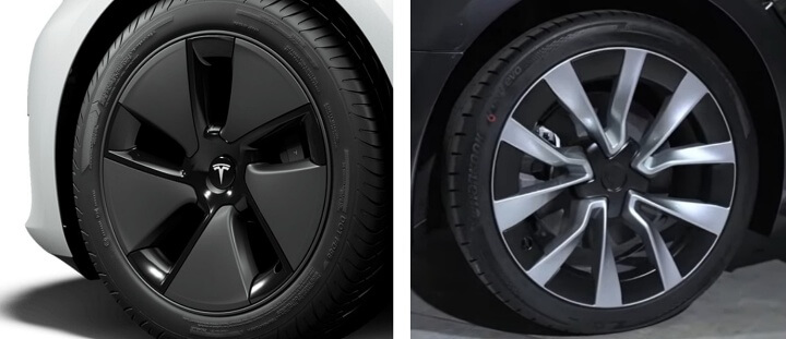 테슬라 모델3 하이랜드 휠&#44; 타이어 변경