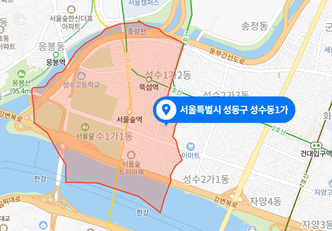  서울 성동구 성수동 음주운전 차량사고 60대 인부 사망사건 (2021년 5월 24일)