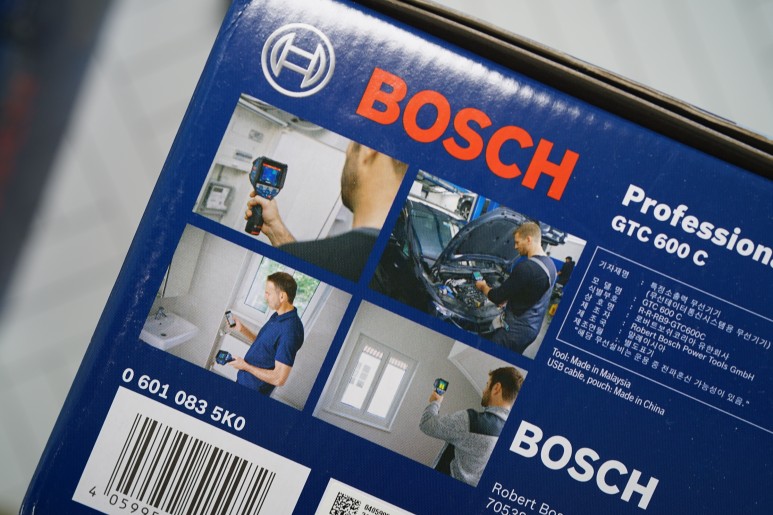 열화상 카메라 단열 점검 편리한 보쉬 7