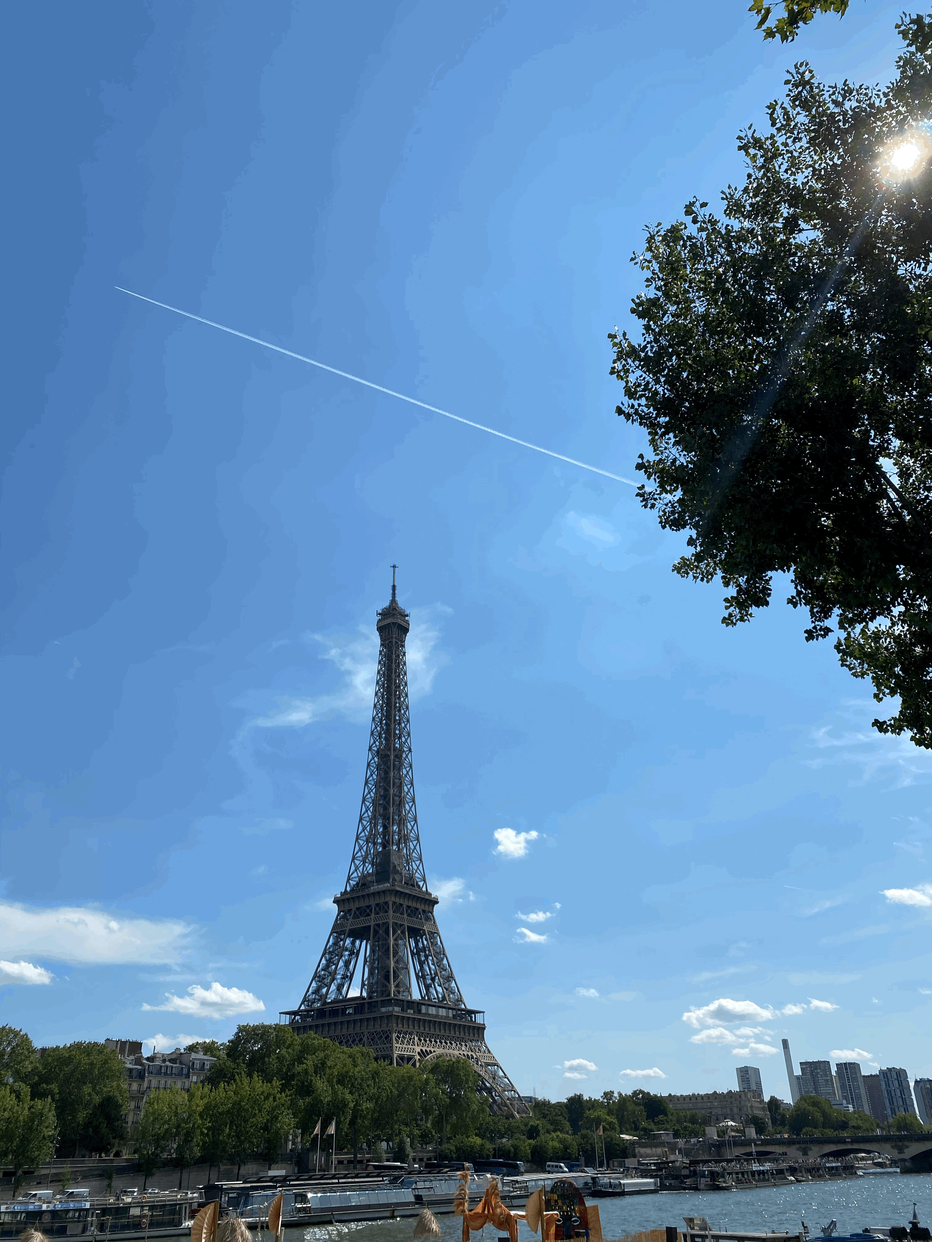 에펠탑과 센강
