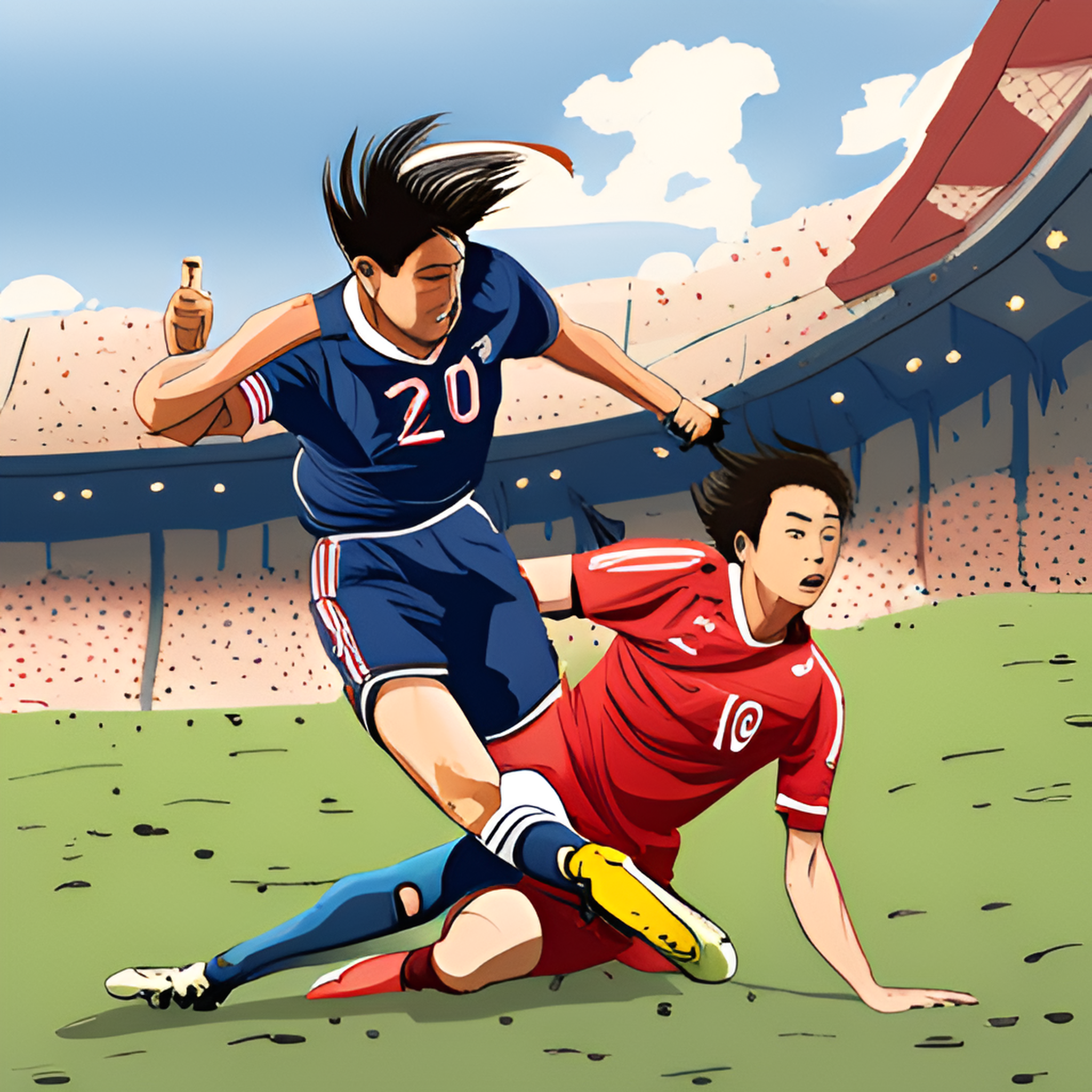  아시아 축구의 절정 대결: 일본 vs. 카타르