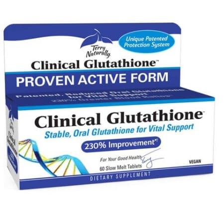 테리내츄럴리 클리니컬 글루타치온 설하정 60정 Terry Naturally Clinical Glutathione 300 mg LGlutathione 60 Tablet