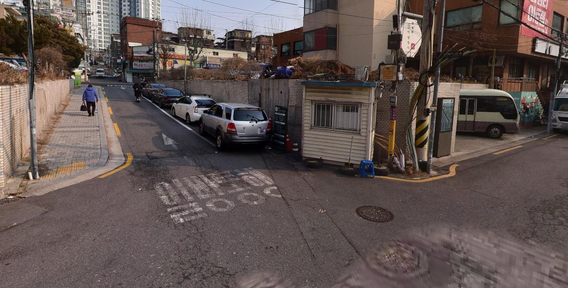 답십리역 삼희상가 노상 공영주차장