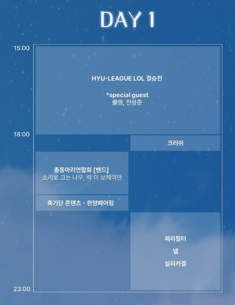 한양대학교 타임테이블