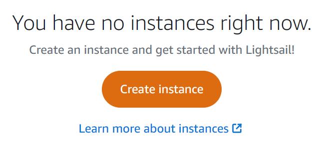 인스턴스를 생성한다. 눌러눌러