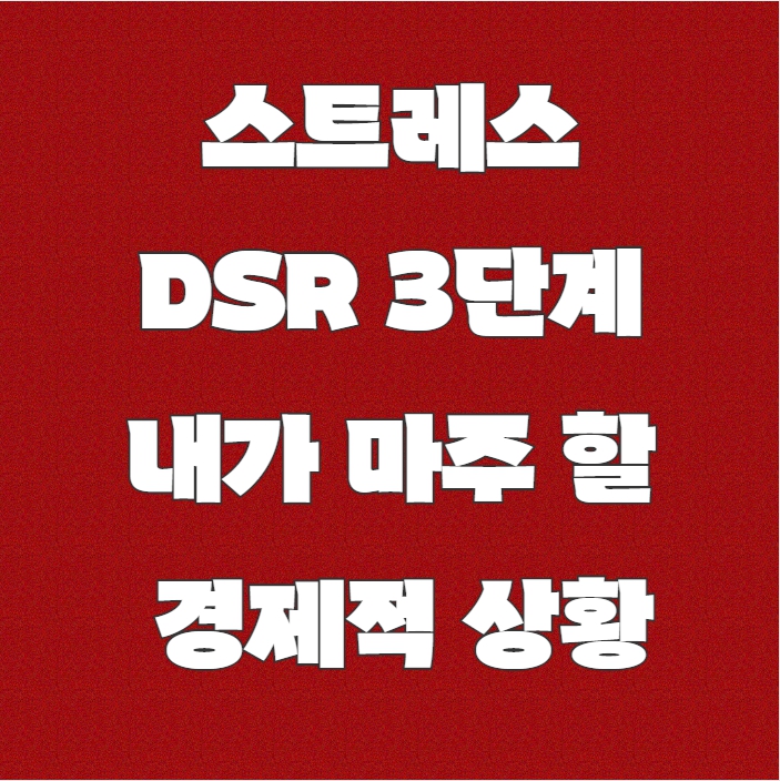 스트레스 DSR 3단계 국민이 마주하는 경제적 상황