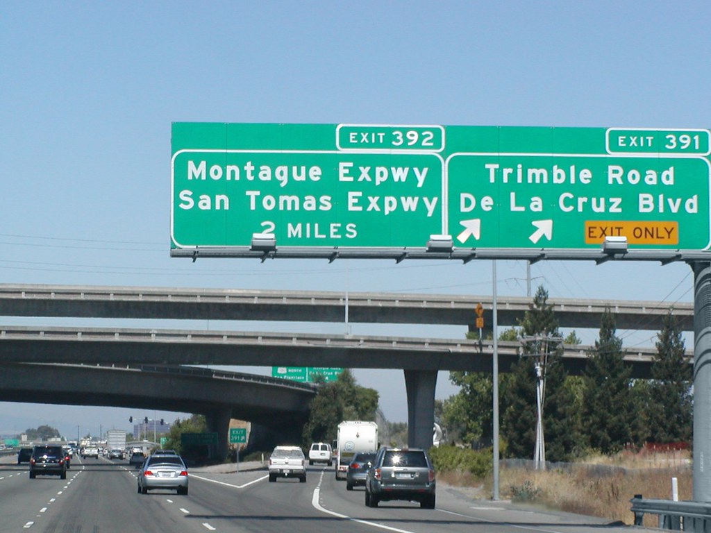 미국 고속도로 Exit 번호
