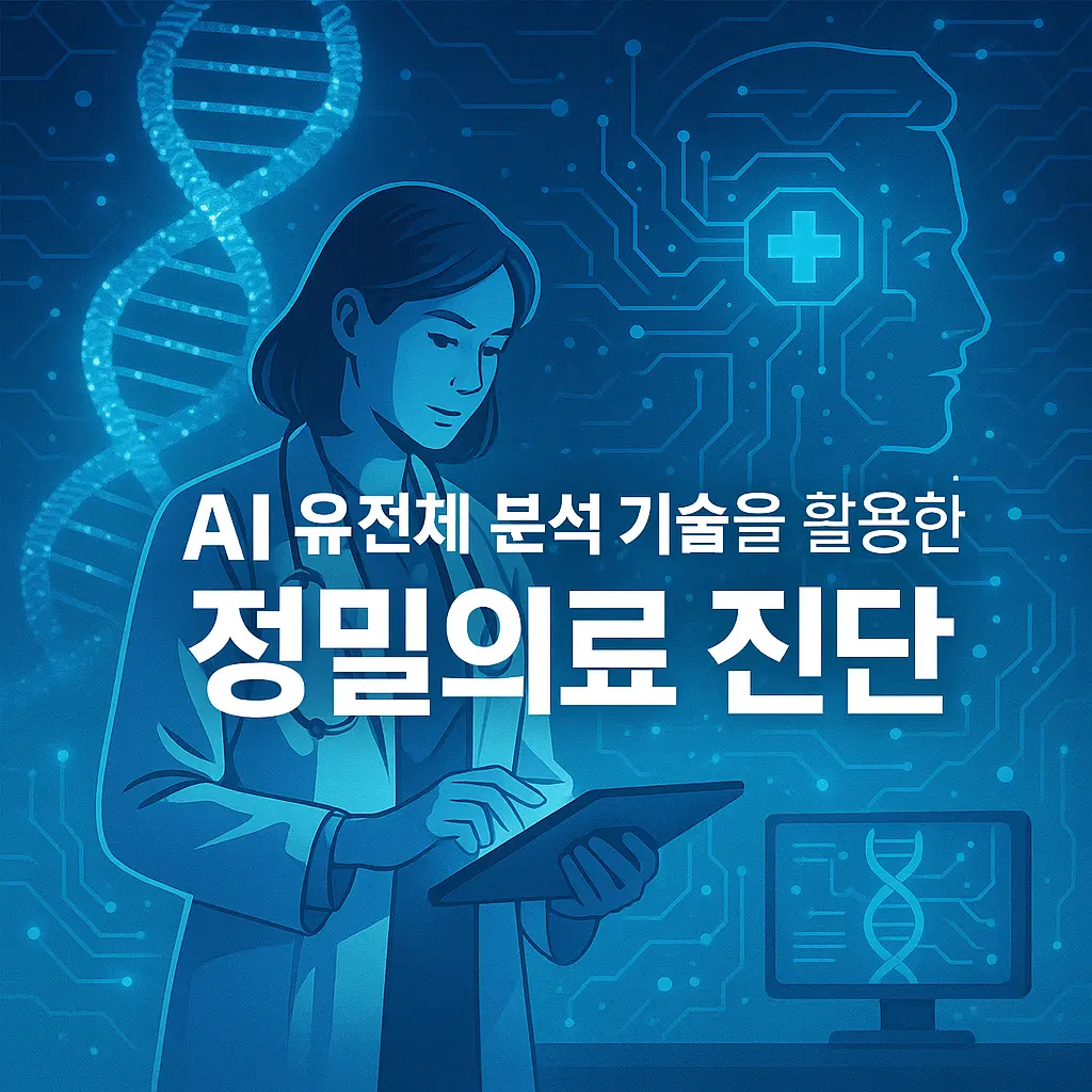 지씨지놈 정밀의료 진단 이미지