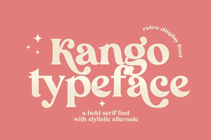 Retro-english-font-Kango-font