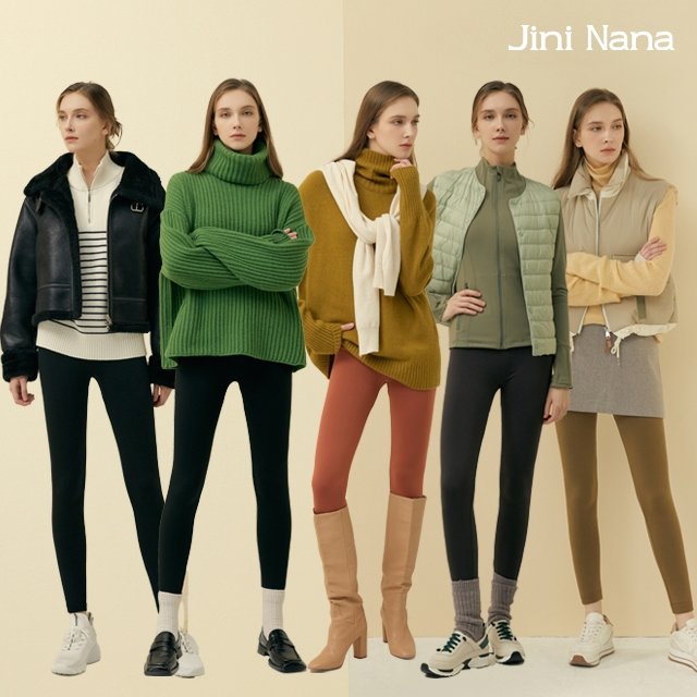 22FW 지니나나 기모 레깅팬츠 7종