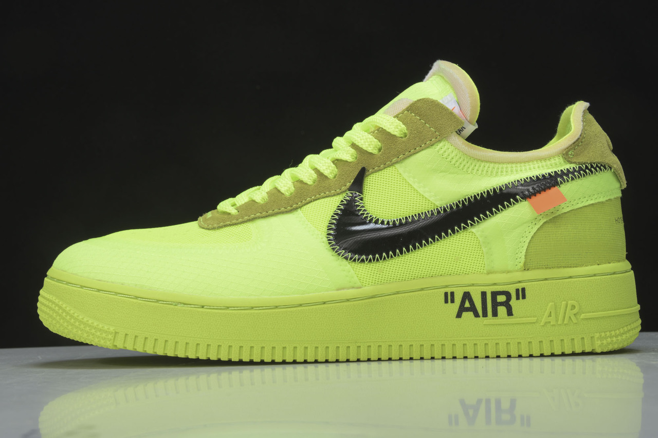 [NIKE x OFF WHITE] BC 나이키 X 오프화이트 에어포스1 로우 볼트 AO4606-700