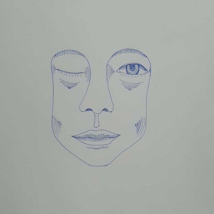  윙크 Wink 일러스트 그림 드로잉 2020