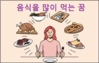 음식을 많이 먹는 꿈