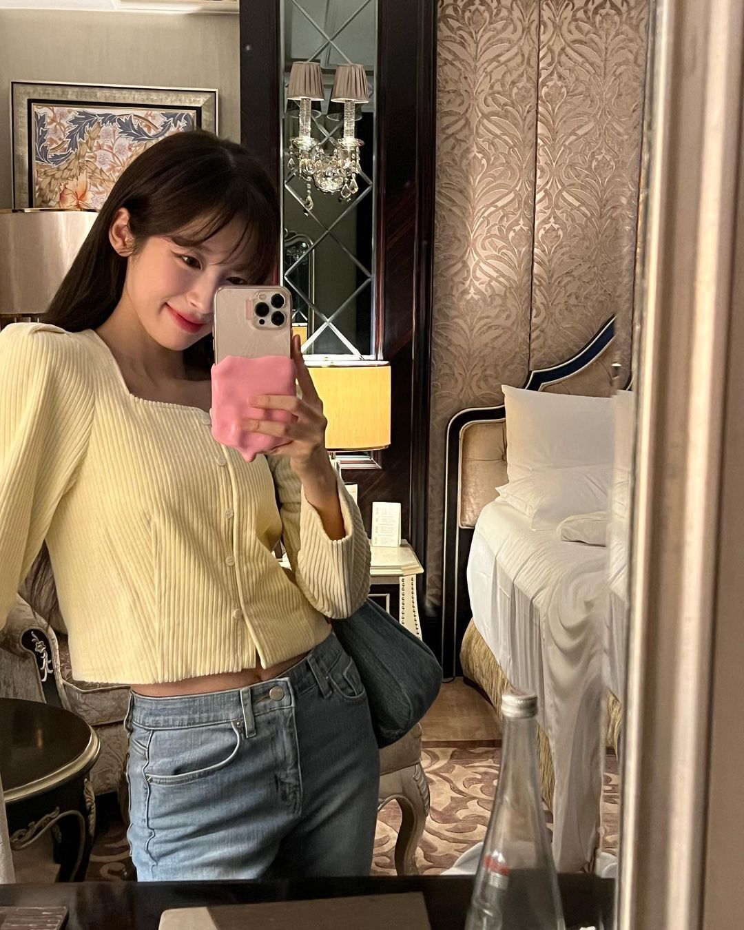 오마이걸 아린 셀카