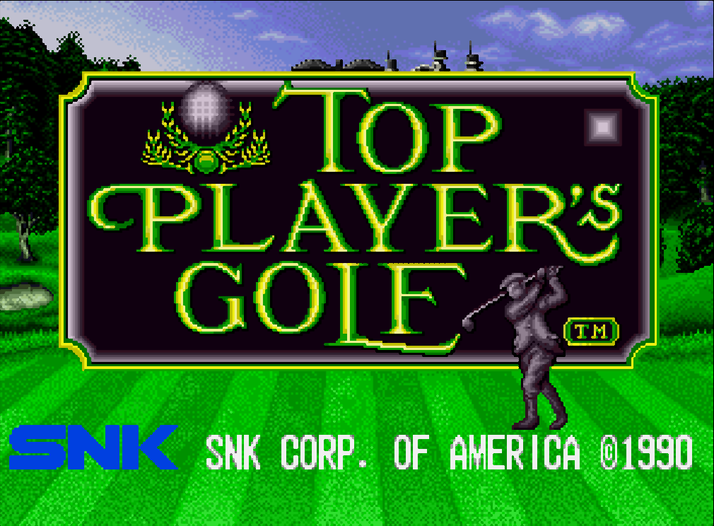  SNK - 탑 플레이어 골프 세계판 Top Player's Golf World (네오지오 CD - NG-CD - iso 다운로드)