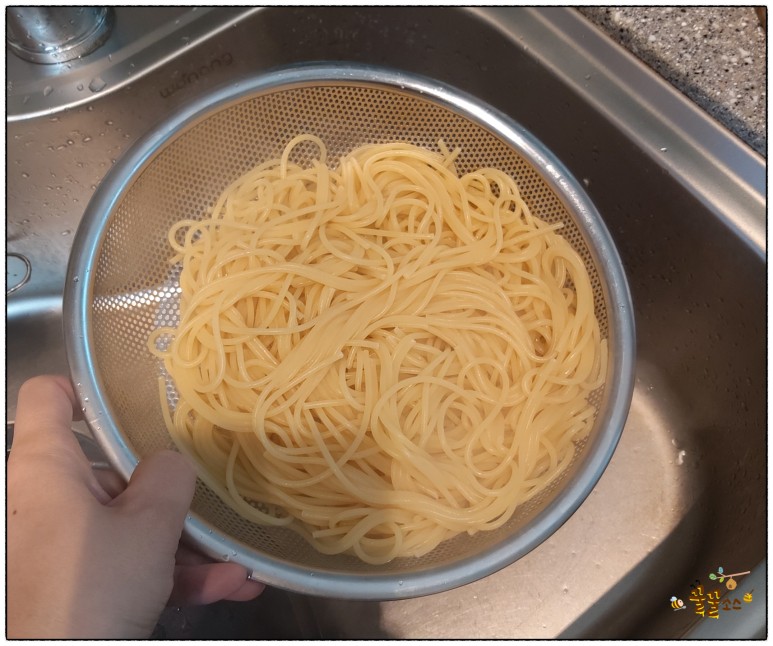 명란 파스타 명란파스타 만들기-명란오일파스타 13