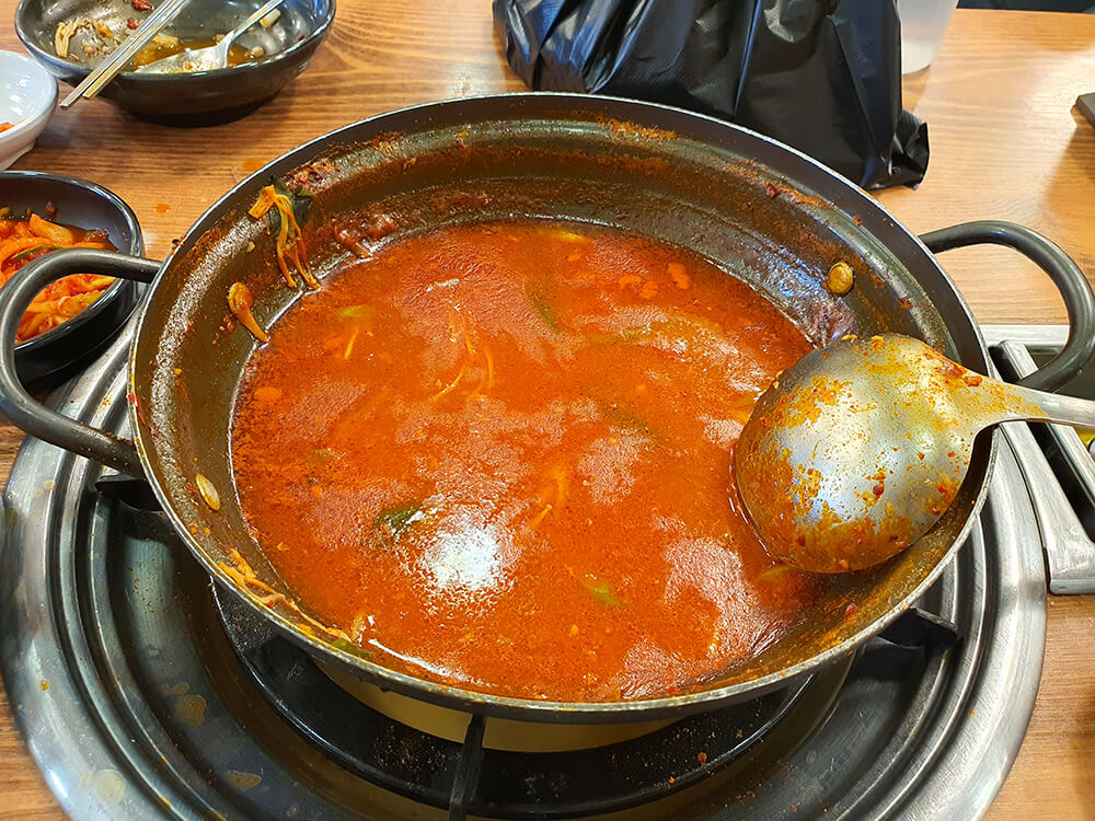 성남 중앙시장 수미식당- 닭한마리얼큰칼국수14
