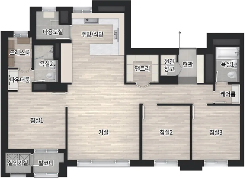 84C-확장형-평면도