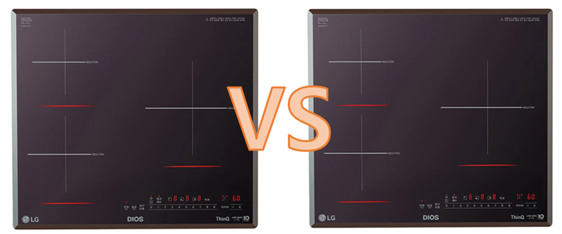  LG 인덕션 22년형 차이점은? BEI3MQT VS BEI3MST