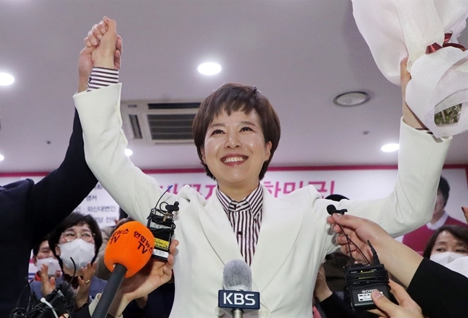 김은혜 선거운동