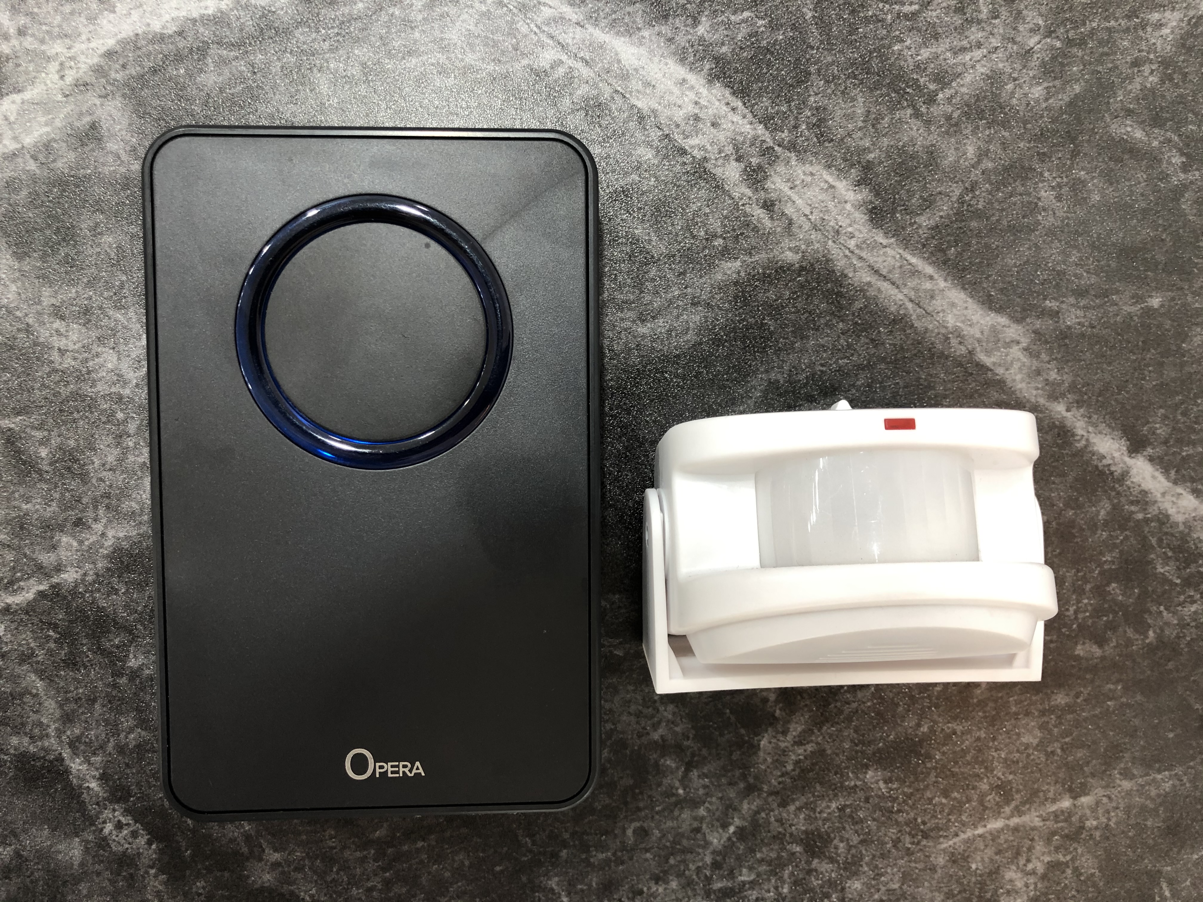  무선 차임벨 opera LED 무선센서 차임벨 센페라블랙