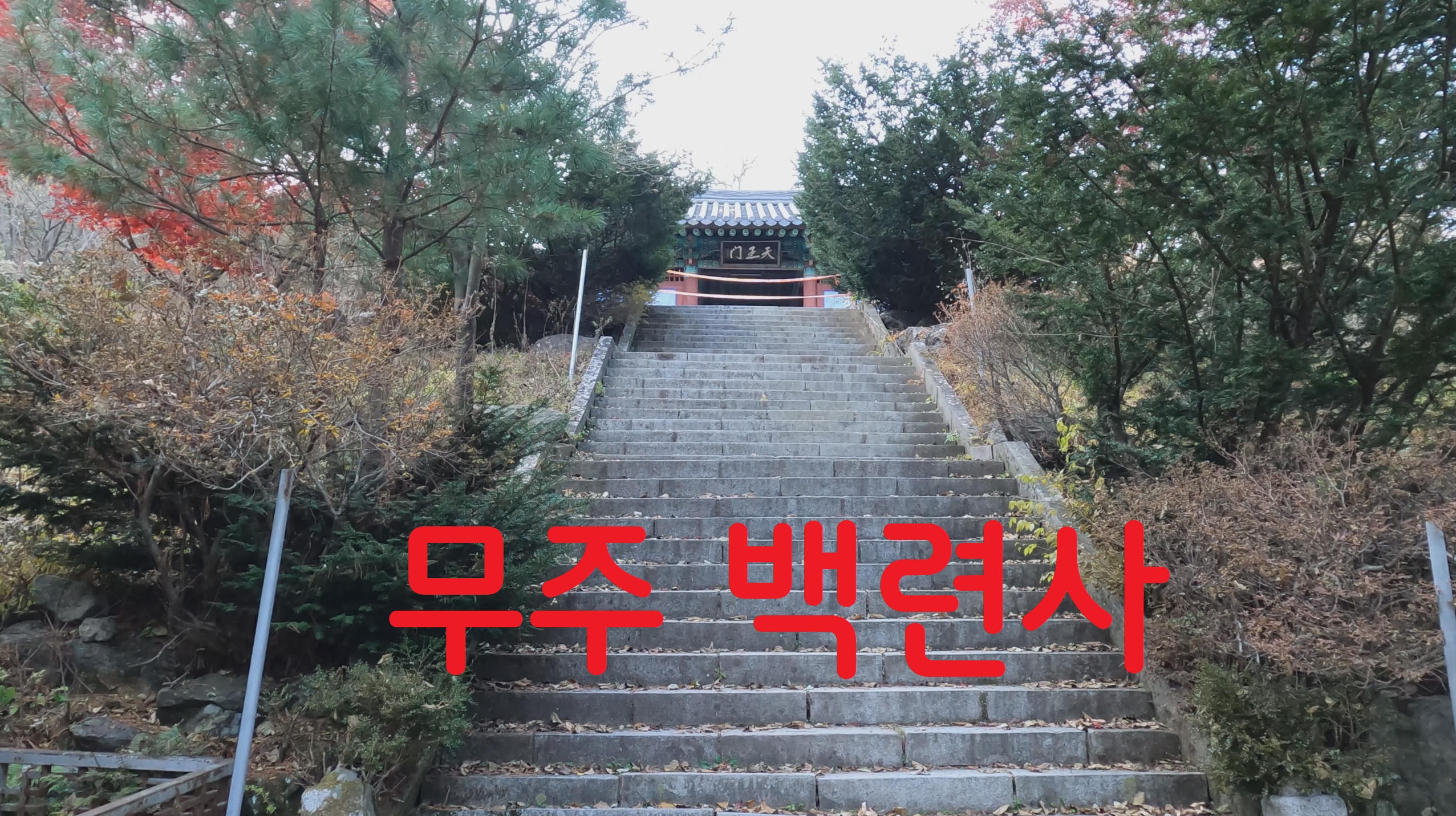  무주 백련사-108사찰순례(67번째)