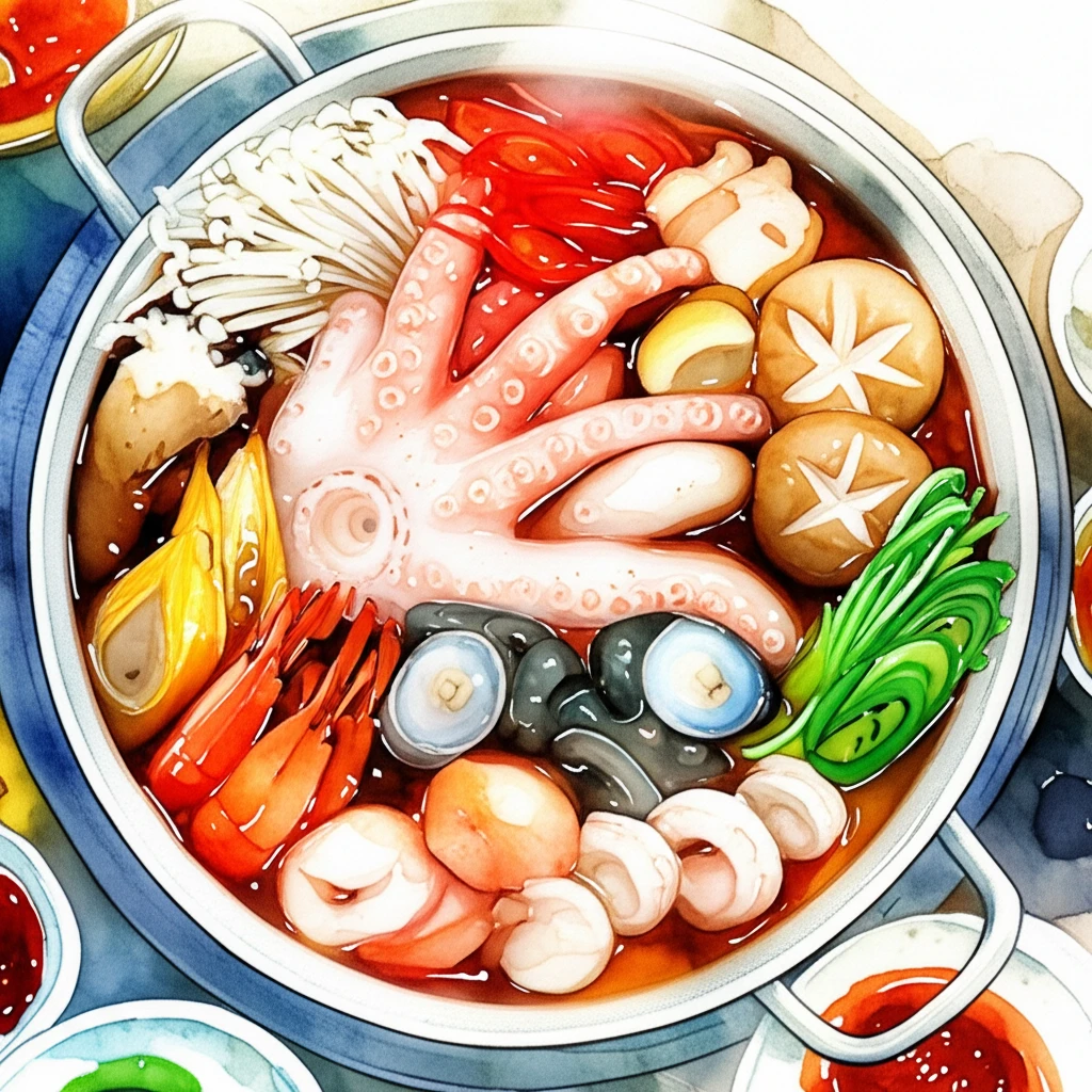 신선함 폭발! 오봉집 낙지 연포탕, 