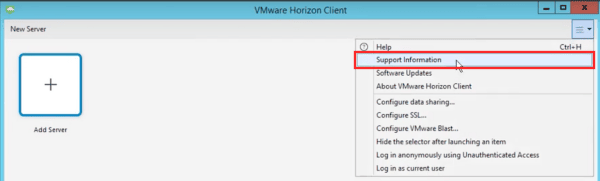Collecting-VMware-Horizon-Client-Log
