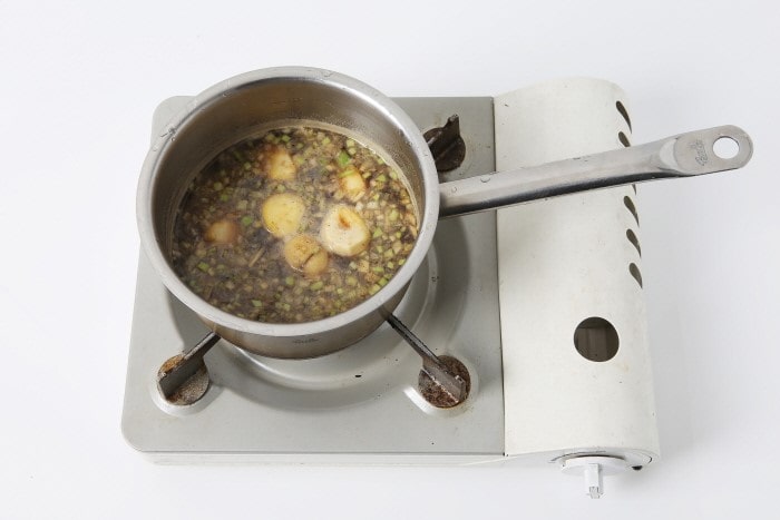 가래떡- 쇠고기찜-밤조림