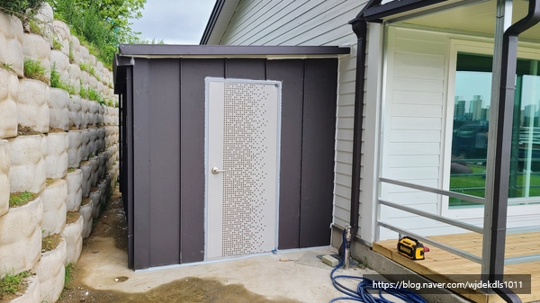 탕정리 전원주택 조립식 창고 건립 "천안 샷시 공사" 천안아산시 5