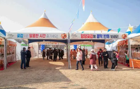 지리산 함양 고종시 곶감축제