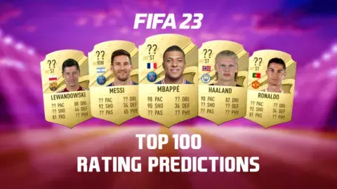  FIFA 23 등급: 상위 100개 예측 및 누출