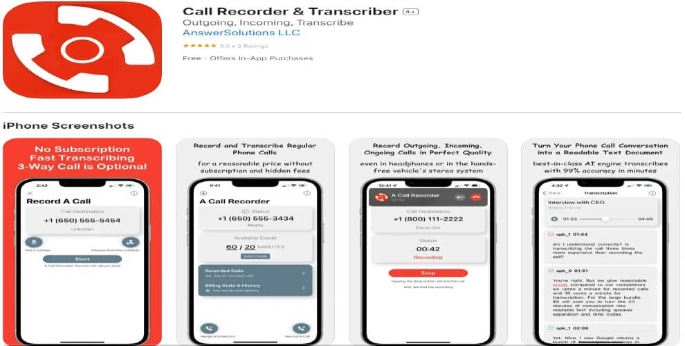 Call Recorder & Transcriber
