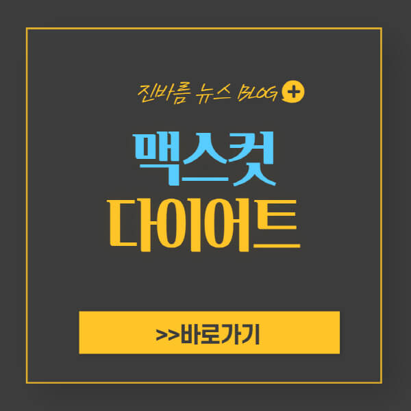 홍현희-다이어트-맥스컷-부작용-효과
