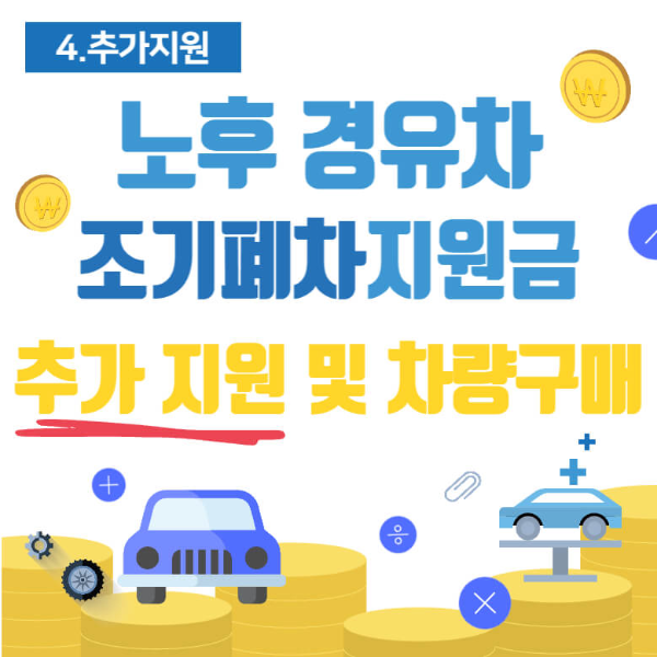 2023년 노후 경유차 조기폐차 지원금 신청