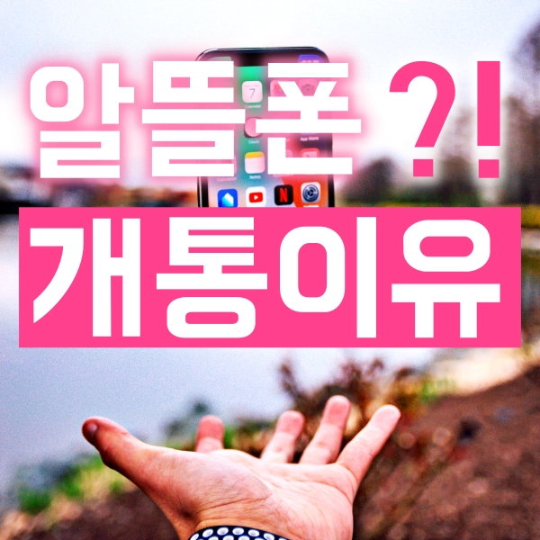  알뜰폰 장점과 단점, 그리고 요금제 비용은?(찐 사용자)