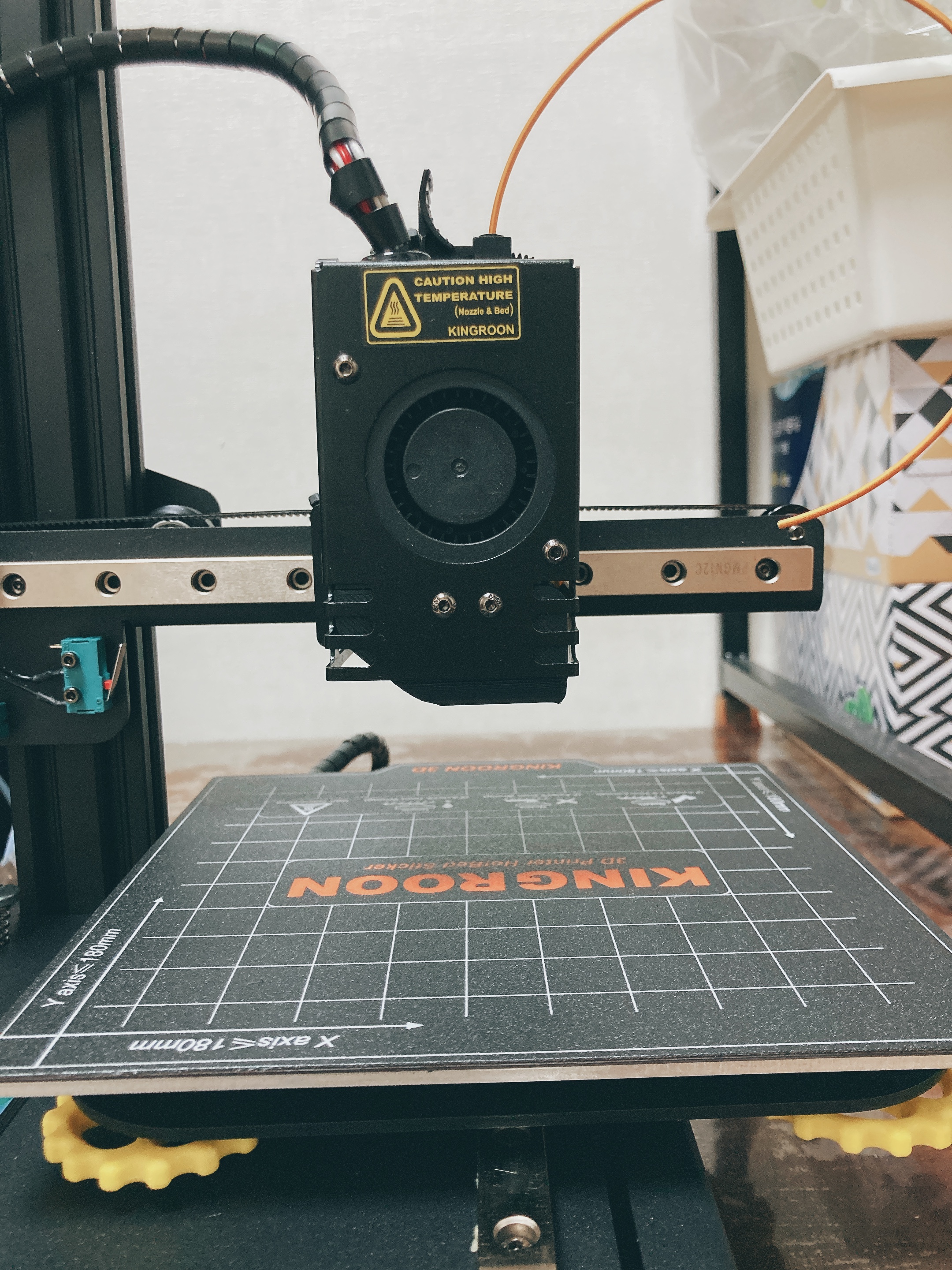 킹룬 KP3S 필라멘트 교체 방법_Z축 떨어트리기