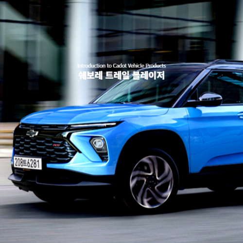  2023 쉐보레 트레일 블레이저 신차구매한 사람은 무조건 봐야하는 차량용품 추천