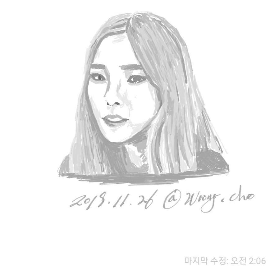  19.11.26. 헤이즈 heize 팬아트 fan art