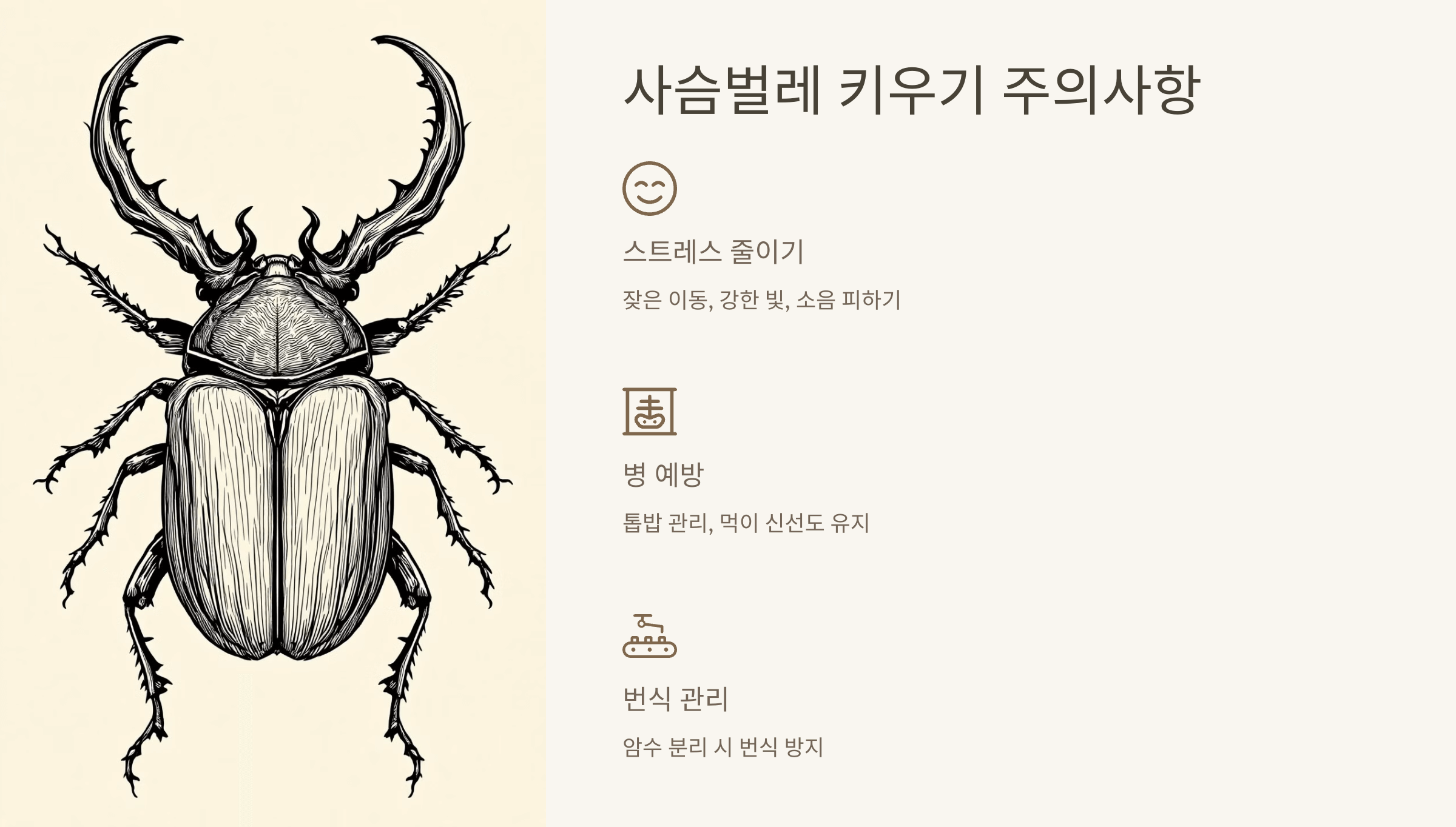 사슴벌레 사진입니다.