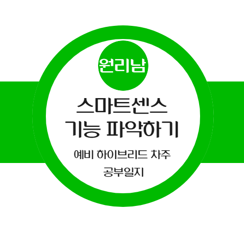  투싼 하이브리드 예비 차주 공부하기: 스마트센스