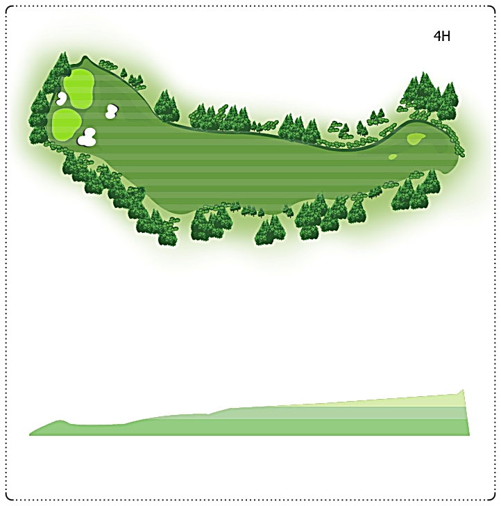 올림픽cc 골프 코스 4번 홀