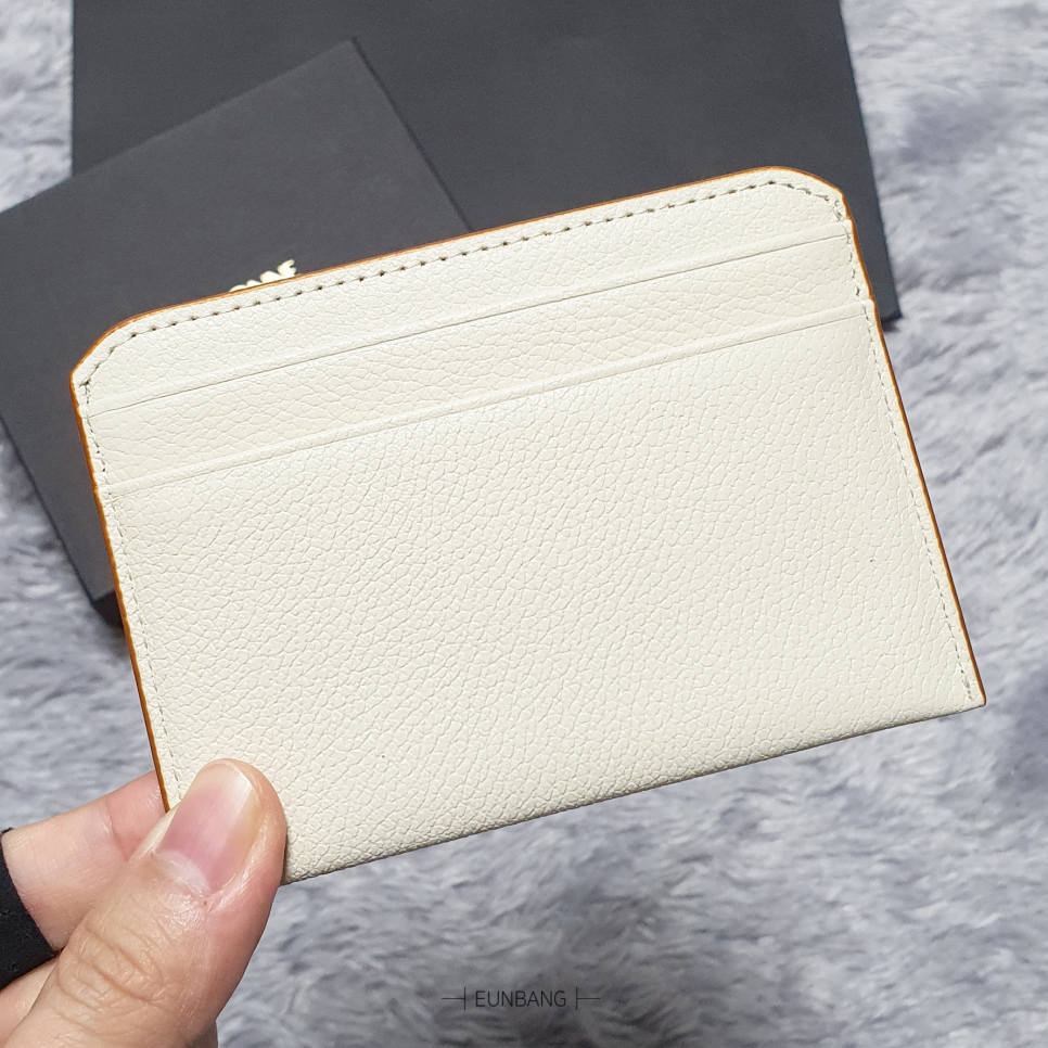 플랫 카드지갑 카푸치노크림 #내돈 내산후기 아이폰카드지갑 추천, 크론누트 13