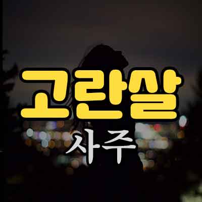 고란살 사주 뜻