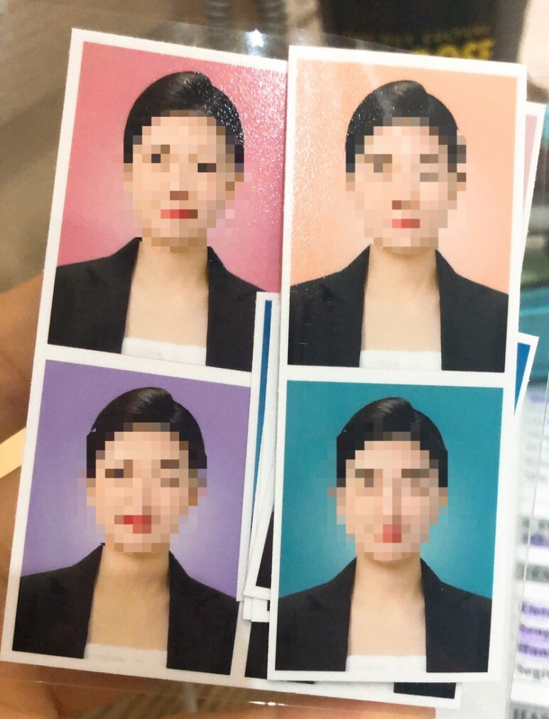  [라라스튜디오] 창원 상남동 헤어합성한 취업사진