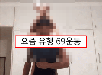  요즘 해외 틱톡에서 엄청 유행한다는 69운동